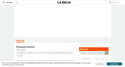 Desktop Screenshot of agenda.larioja.com