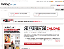 Tablet Screenshot of descargas.larioja.com