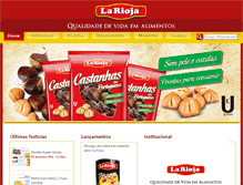 Tablet Screenshot of larioja.com.br