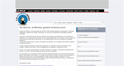 Desktop Screenshot of gacetajoven.larioja.com