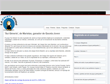 Tablet Screenshot of gacetajoven.larioja.com
